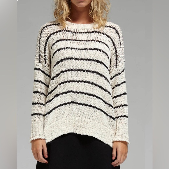 Iro Odessa Striped Sweater size Medium - Picture 1 of 4